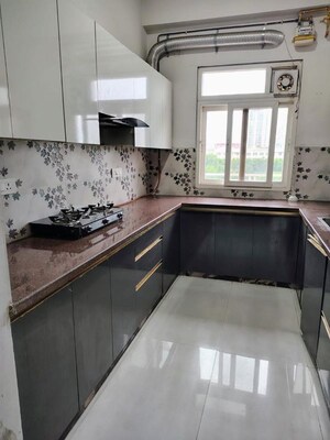 Kitchen in 2 BHK Builder Floor at Sector 105 – for Rent
