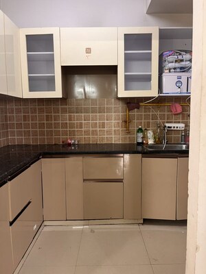 Kitchen in 2.5 BHK Apartment at VVIP Homes, Gaur City 2 – for Rent