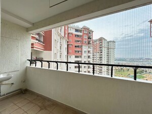 Balcony in 3 BHK Apartment at Prestige Lakeside Habitat, Varthur – for Rent