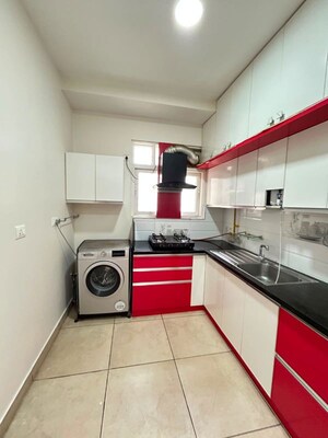 Kitchen in 3 BHK Apartment at Prestige Lakeside Habitat, Varthur – for Rent