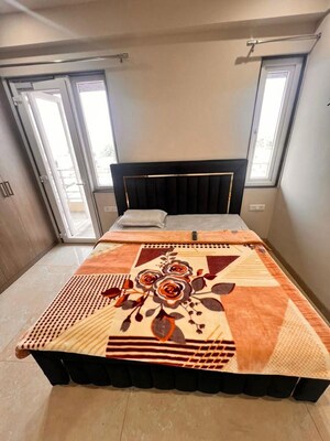 Bedroom in 1 BHK Apartment at Freedom Fighters Enclave – for Rent