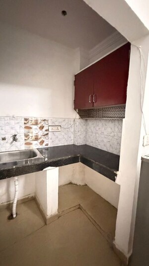 Kitchen in 1 RK Builder Floor at Lado Sarai – for Rent