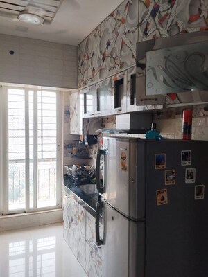 Kitchen in 2 BHK Apartment at Siddharth Geetanjali Jewel, Kharghar – for Rent