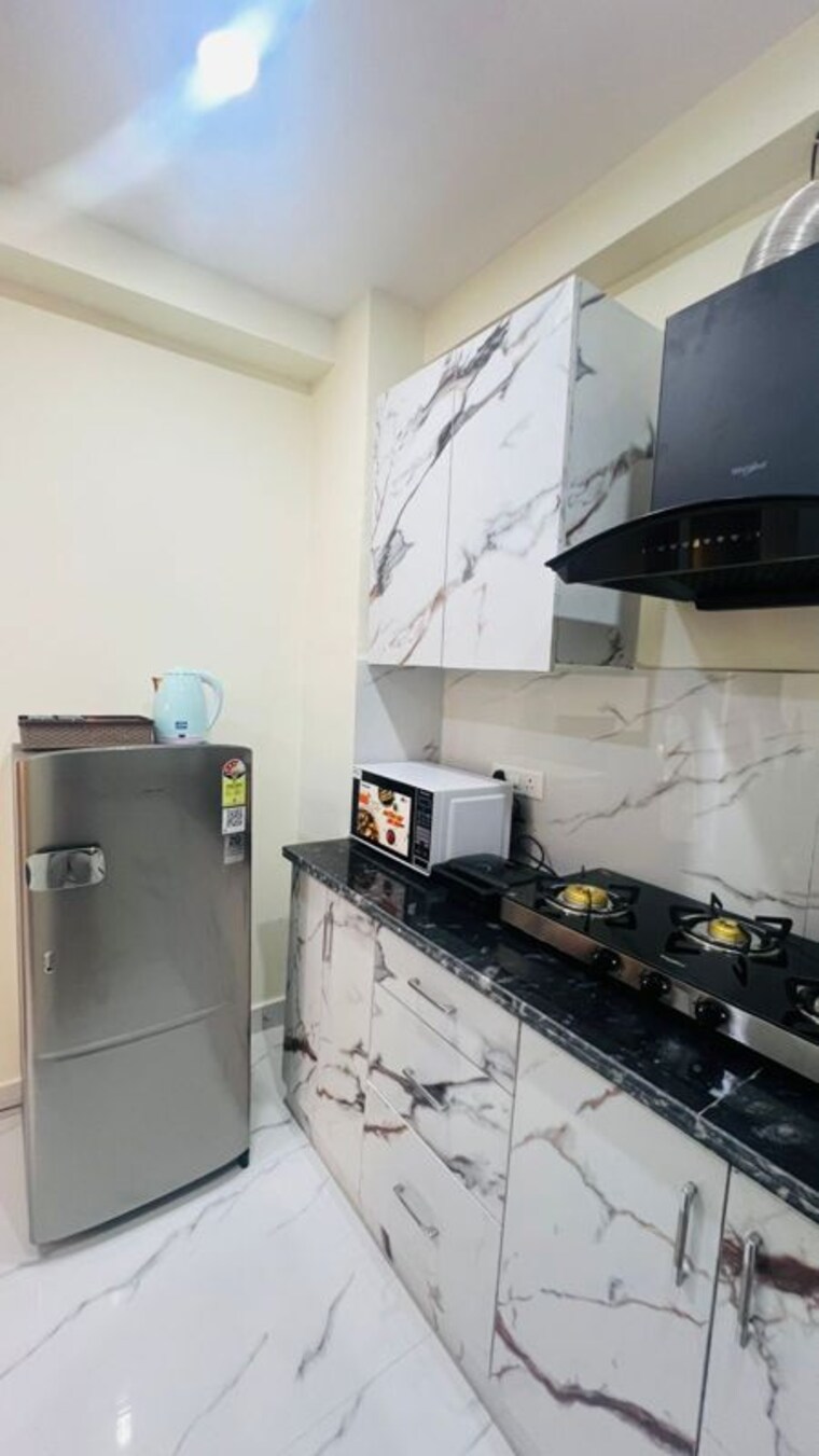Kitchen, saket 2 Bedroom 1000 Sq.Ft. Builder Floor In Saket Delhi 10760988