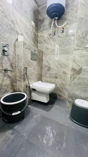 Bathroom in 2 BHK Builder Floor at Saket – for Rent