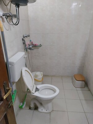 Bathroom in 2 BHK Builder Floor at Geeta Nagar – for Rent