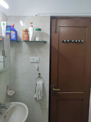 Bathroom in 2 BHK Builder Floor at Geeta Nagar – for Rent