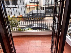 Balcony in 3 BHK Builder Floor at Cox Town – for Rent
