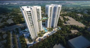 4 BHK Apartment – Exterior View View at Shalimar Sky Garden, Vibhuti Khand - for Sale