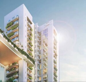 4 BHK Apartment – Exterior View View at Shalimar Sky Garden, Vibhuti Khand - for Sale