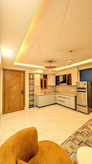 Kitchen in 2 BHK Builder Floor at Saket – for Rent