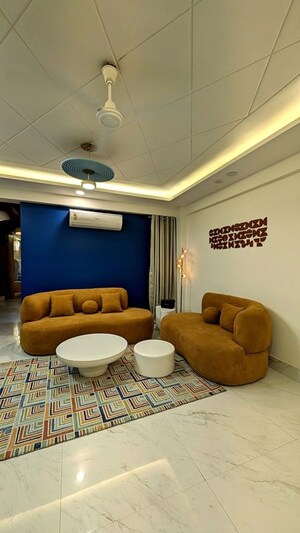 Living Room in 2 BHK Builder Floor at Saket – for Rent