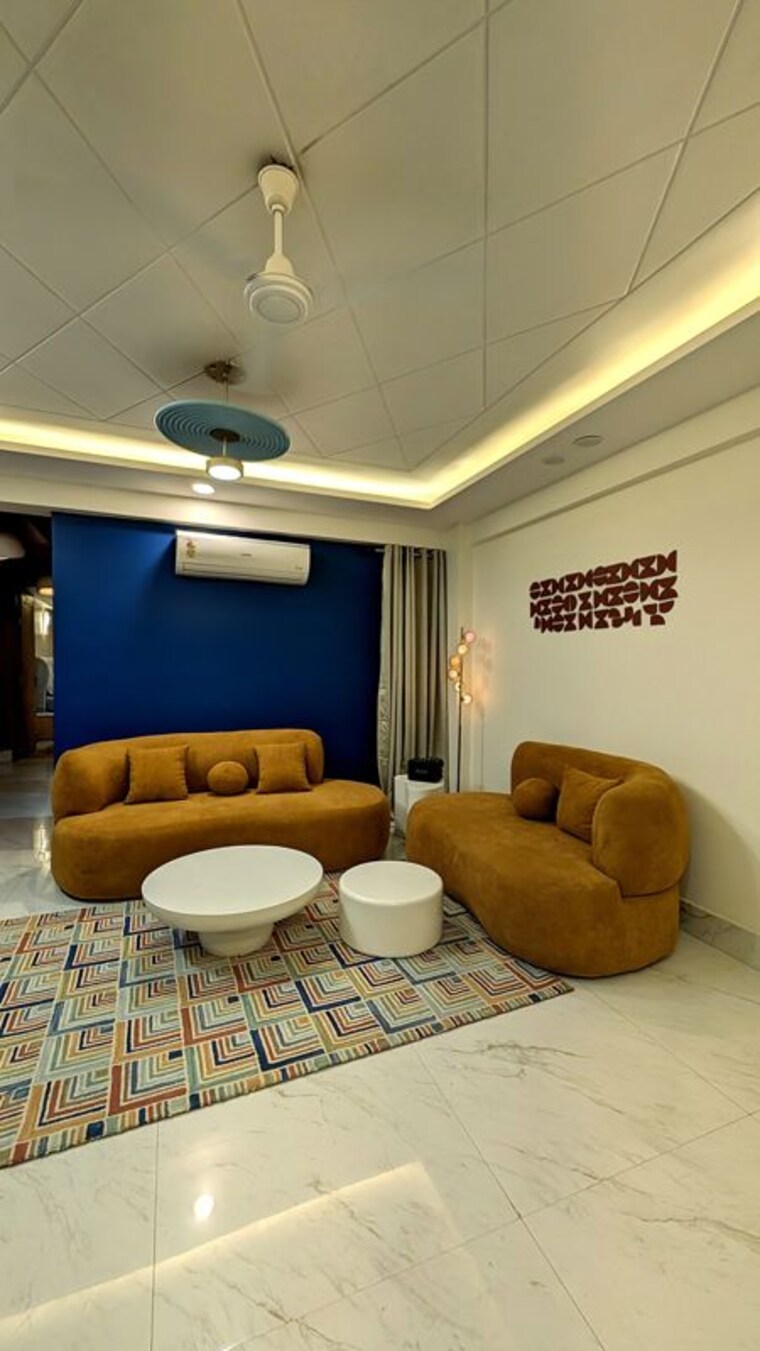 Living Room, saket 2 Bedroom 1050 Sq.Ft. Builder Floor In Saket Delhi 10761016