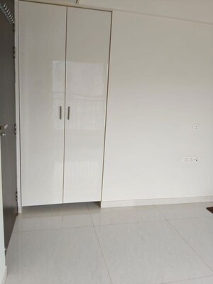 Bathroom in 2 BHK Apartment at Navghar Purvarang CHS, Mulund East – for Rent