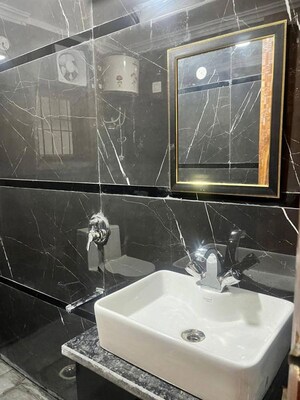 Bathroom in 2 BHK Builder Floor at Saket – for Rent