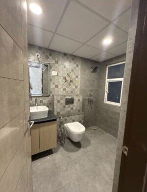 Bathroom in 2 BHK Apartment at Nimbus Express Park View - II, Chi V Greater Noida – for Rent