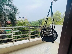 Balcony in 1 BHK Builder Floor at Saket – for Rent
