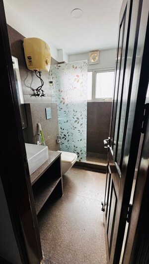 Bathroom in 3 BHK Builder Floor at Safdarjung Development Area – for Rent