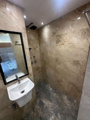 Bathroom in 5 BHK Apartment at Sector 6 Dwarka – for Rent