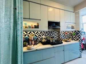 Kitchen in 3 BHK Apartment at Sarvome Shree Homes, Sector 45 – for Sale
