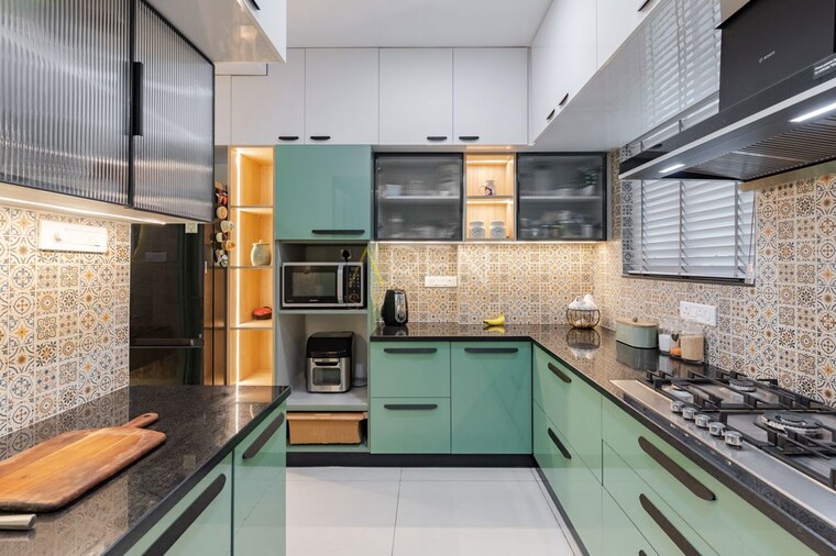 Kitchen, rajapushpa-regalia 3 Bedroom 1650 Sq.Ft. Apartment In Kokapet Hyderabad 10761116
