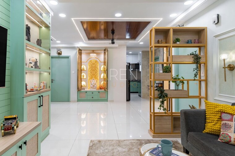 Living Room, rajapushpa-regalia 3 Bedroom 1650 Sq.Ft. Apartment In Kokapet Hyderabad 10761116