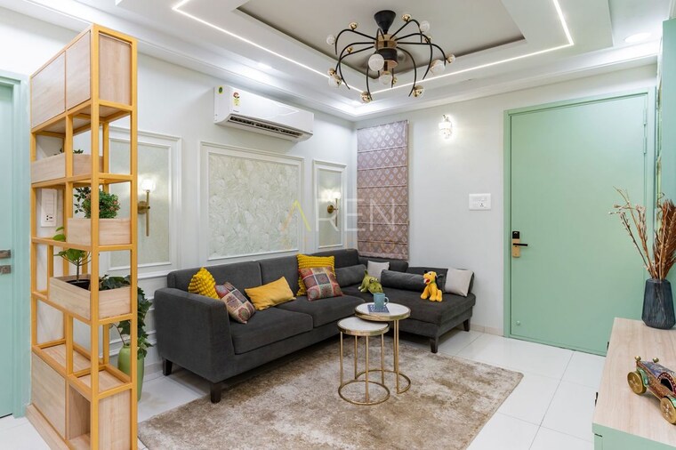 Bedroom, rajapushpa-regalia 3 Bedroom 1650 Sq.Ft. Apartment In Kokapet Hyderabad 10761116