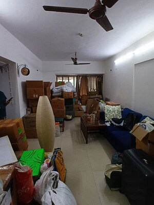 Living Room in 3 BHK Apartment at Lokhandwala Whispering Palms, Kandivali East – for Rent