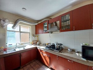 Kitchen in 3 BHK Builder Floor at BPTP Freedom Park Life, Sector 57 – for Rent