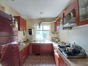 Kitchen in 3 BHK Builder Floor at BPTP Freedom Park Life, Sector 57 – for Rent