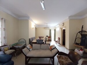 Living Room in 3 BHK Builder Floor at BPTP Freedom Park Life, Sector 57 – for Rent