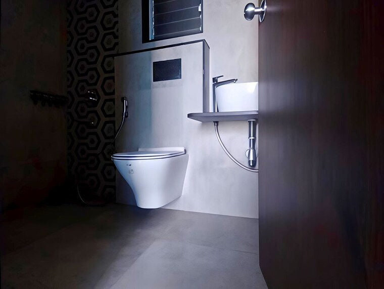 Bathroom, siddhi-highland-haven 1 Bedroom 445 Sq.Ft. Apartment In Balkum Pada Thane 10761123
