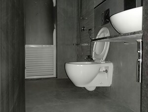 Bathroom in 2 BHK Apartment at Siddhi Highland Haven, Balkum Pada – for Sale