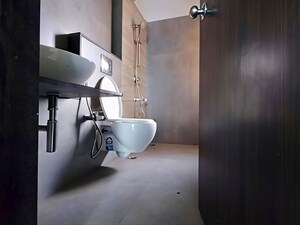 Bathroom in 3 BHK Apartment at Siddhi Highland Haven, Balkum Pada – for Sale