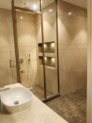 Bathroom in 4 BHK Builder Floor at Vasant Vihar – for Rent