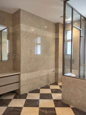 Building Lobby in 4 BHK Builder Floor at Vasant Vihar – for Rent