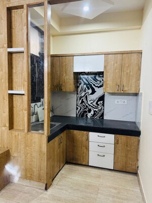 Kitchen in 2 BHK Builder Floor at Shalimar Garden Extension ii – for Sale