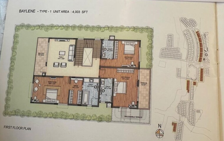 Master Plan, prestige-lakeside-habitat 5 Bedroom 6770 Sq.Ft. Villa In Varthur Bangalore 10761174
