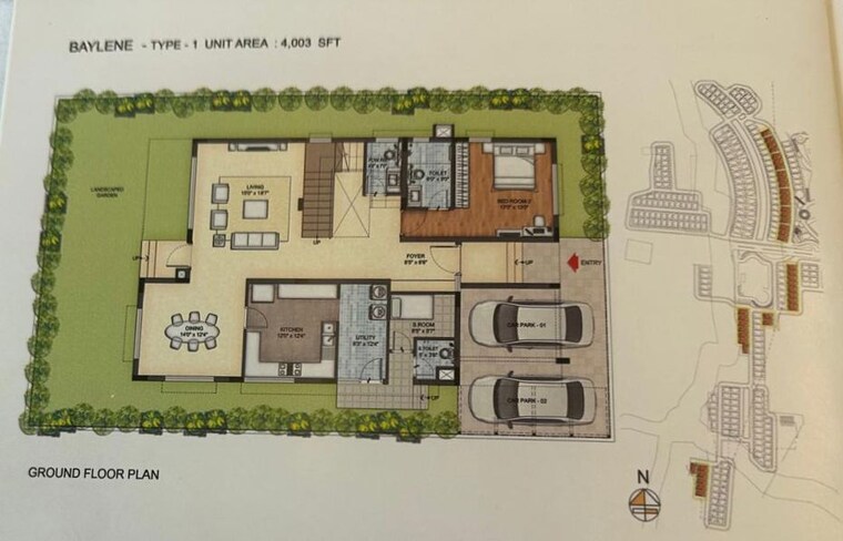Master Plan, prestige-lakeside-habitat 5 Bedroom 6770 Sq.Ft. Villa In Varthur Bangalore 10761174