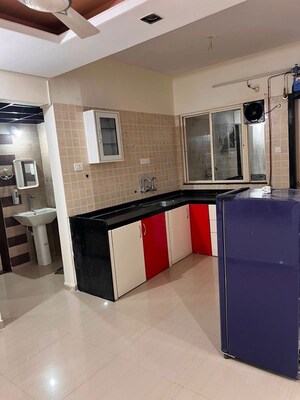 Kitchen in 2 BHK Apartment at SSD Sai Platinum, Pimple Saudagar – for Rent