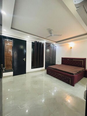 Living Room in 3 BHK Builder Floor at Saket – for Rent