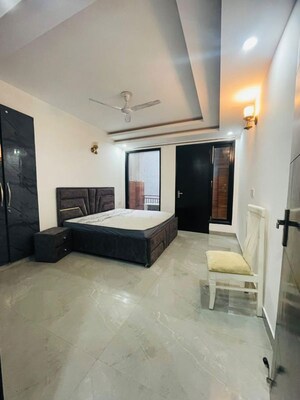 Living Room in 3 BHK Builder Floor at Saket – for Rent