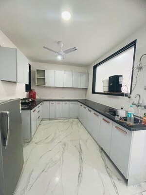 Kitchen in 3 BHK Builder Floor at Saket – for Rent