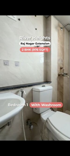 Furnished Amenities in 2 BHK Apartment at LandCraft River Heights, Raj Nagar Extension – for Sale