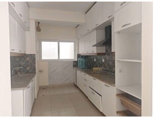 Kitchen in 2.5 BHK Apartment at Mantri Webcity, Hennur Road – for Rent