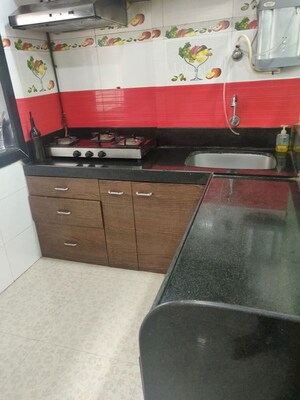 Kitchen in 2 BHK Apartment at Shiv Om CHS, Chandivali – for Rent
