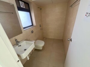 Bathroom in 3 BHK Apartment at Runwal Bliss, Kanjurmarg East – for Rent