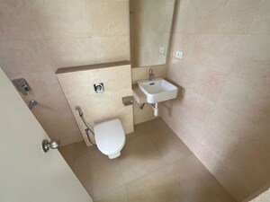 Bathroom in 3 BHK Apartment at Runwal Bliss, Kanjurmarg East – for Rent