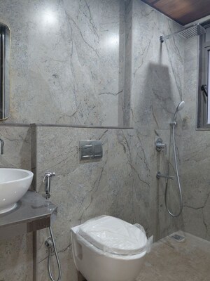 Bathroom in 2 BHK Apartment at Sati Darshan Apartment, Malad West – for Rent