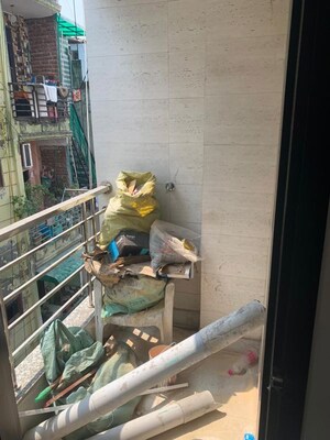 Balcony in 2 BHK Builder Floor at Uttam Nagar – for Rent